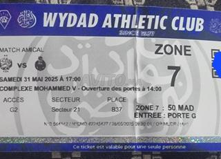ticket widad vs porto