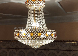 2 grandes Lustres et 5 Petites Lustres à vendre