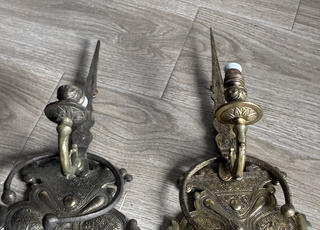 Cuivre lampe original 