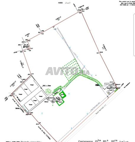 Terrain 21 H  construction A5s et E 4 Lissasfa 