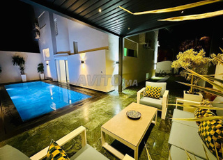 villa a louer a harhoura 