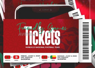 Ticket maroc vs Tunisie 