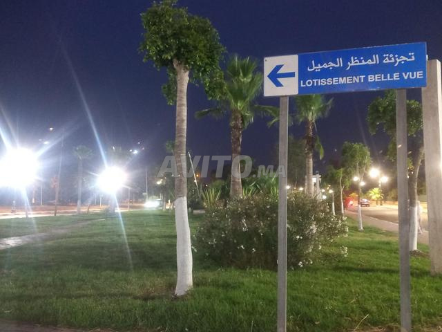 Terrain zone villas à Settat – Vue panoramique