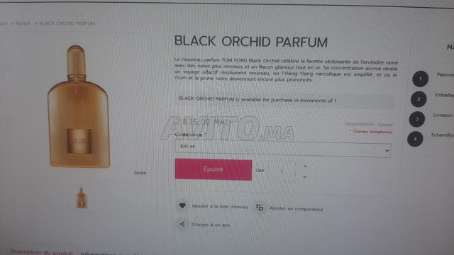 Parfum TOM FORD BLACK ORCHID