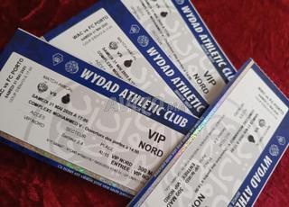Ticket VIP NORD WYDAD PORTO