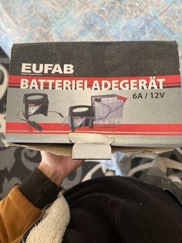 🔋 Chargeur de batterie EUFAB 6A / 12V - Neuf
