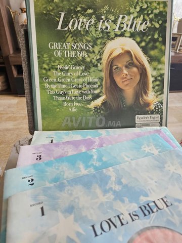Disque Vinyle Love is Blue 