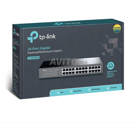 Switch TPLink 24 ports Gigabit TL SG1024D