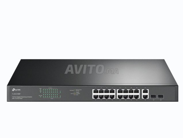 Switch TPLink 18 ports PoE Gigabit SG1218MP
