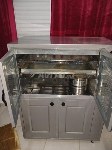 four a gaz tivoli 90 cm gris