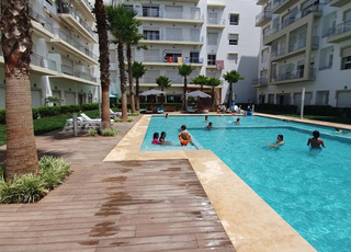 appartement vue sur piscine shams kettani