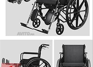 chaise roulante pliable légère 