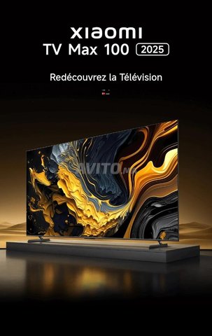 Xiaomi Tv  MAX 💯4k Qled 2025  1ans garantie 144 Hz
