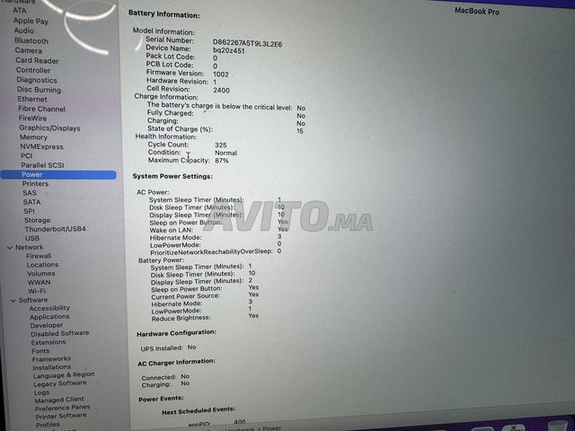 Macbook Pro 2022 M2 