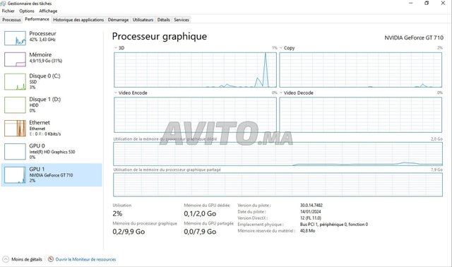 💻 PC à vendre – Unité Centrale uniquement