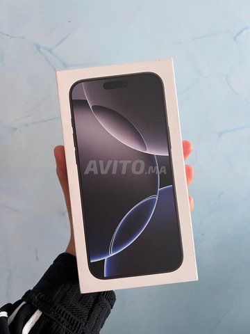 iphone 16 pro max 256 gb neuf black titanium