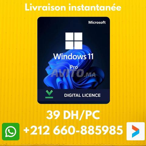 Clé de licence originale Windows 11 Pro / 10 Pro