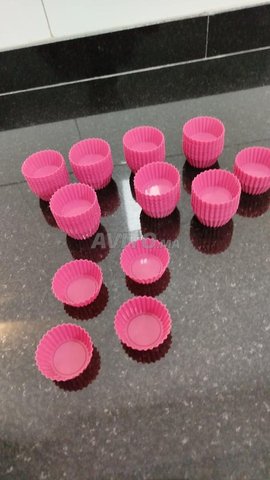 80 Mini moules  Silicone - Muffin & Cupcake
