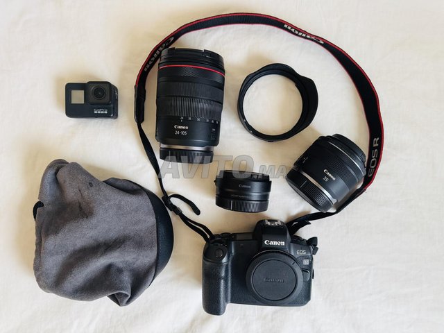 Canon EOS R, 2 Lenses 
