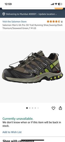 Chaussure salamon xa pro 3d runing