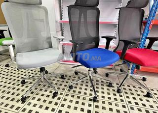 Fauteuil de bureau EN TISSU AVEC têtière DISPO