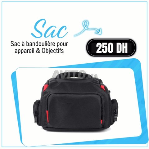 Sac à bandoulière pour appareil & Objectifs