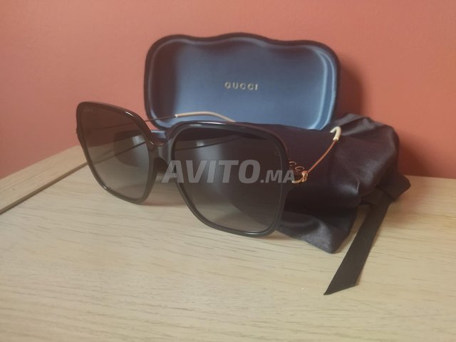 lunette de soleil Gucci authentique 