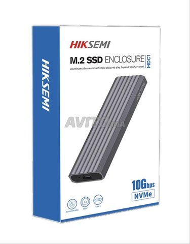 Boitier M.2 NVMe USB 3.2 Type C Hikvision