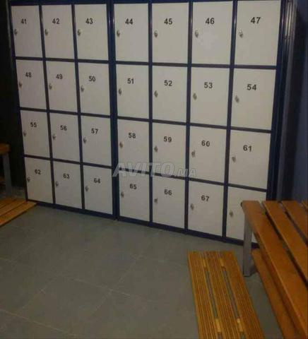 Armoire casier vestiaire métallique multi cases^]@ - 2