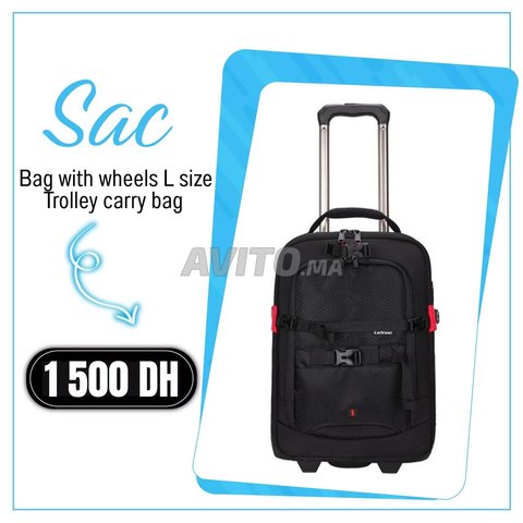 BAG WITH WHEELS  L size Trolley carry bag 