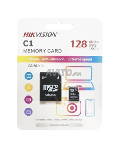 Carte Memoire 128GB HIKVISION C1