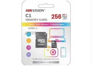 Carte Memoire 256GB HIKVISION microSD