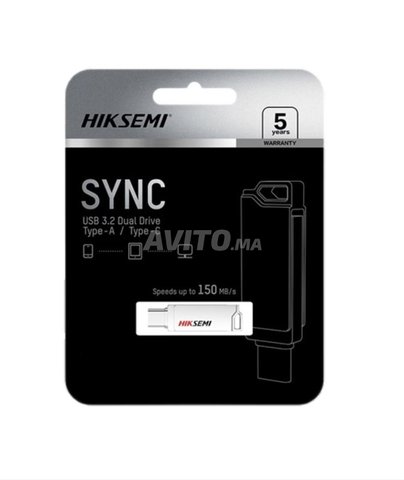Cle USB 128GB Hiksemi Type C & USB 3.2