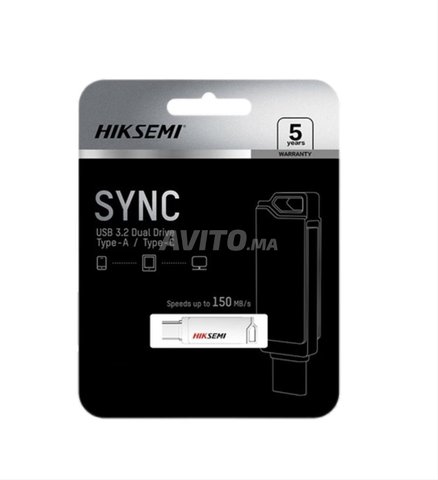 Cle USB 256GB HIKsemi Type C & USB 3.2
