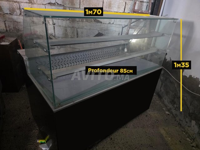 Vitrine réfrigérée 3 niveaux