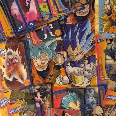lot cartes Dragon ball super 