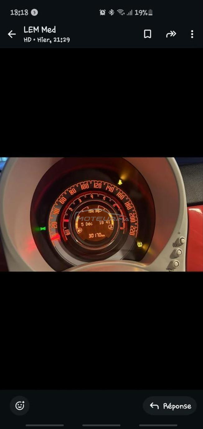 Fiat 500 Essence Manuelle 2021 à Fès