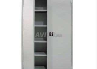 armoire métallique a deux portes battante DISPO@]