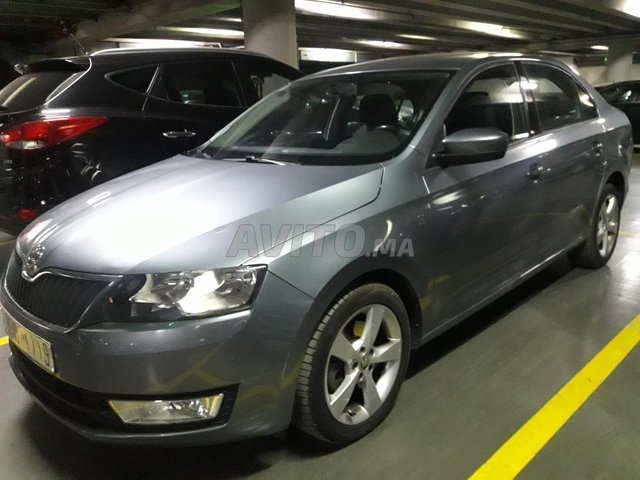 Skoda Rapid Diesel Manuelle 2013 à Casablanca