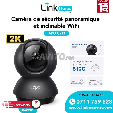  Tapo C211 Maroc Casablanca Bon Prix LinkMaroc.com