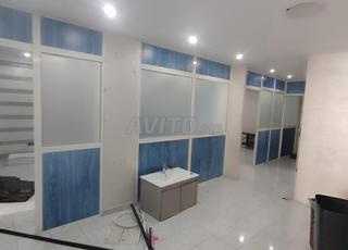 مكتب مقسم 140 متر مربع المعاريف