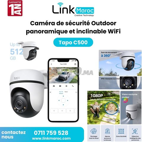 Tapo C500 Maroc Casablanca Bon Prix LinkMaroc.com