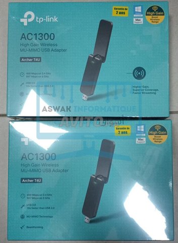 Cle WiFi TPLink Archer T4U AC1300 USB