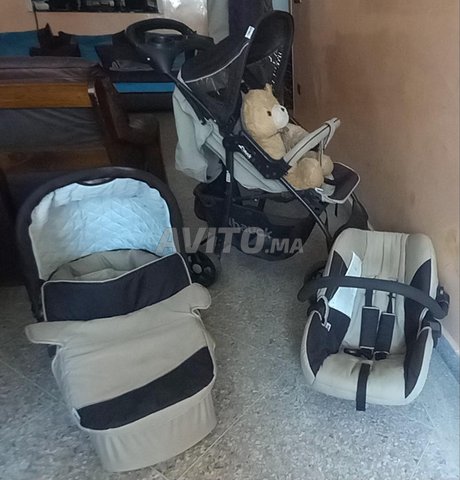 Poussette hauck combinée 3 en 1 -Trio-