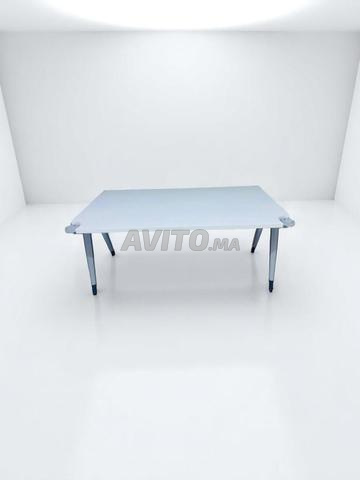 Bureau blanc Steelcase 160x80cm
