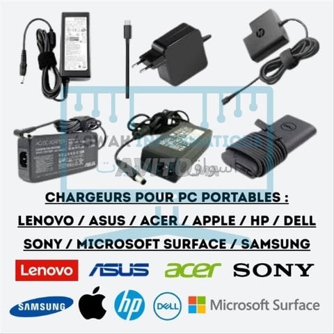 Chargeurs PC Portables – Tous Modeles