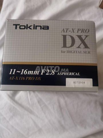 Objectif TOKINA AT-X PRO DX 11-16mm f/2.8 