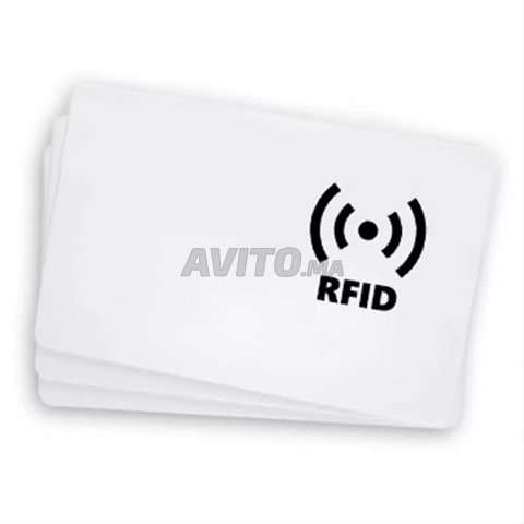  Carte de proximité RFID Blanche 125 kHz avec code