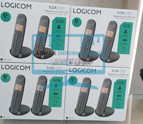 Telephone Sans Fil Logicom ILOA 250 Duo