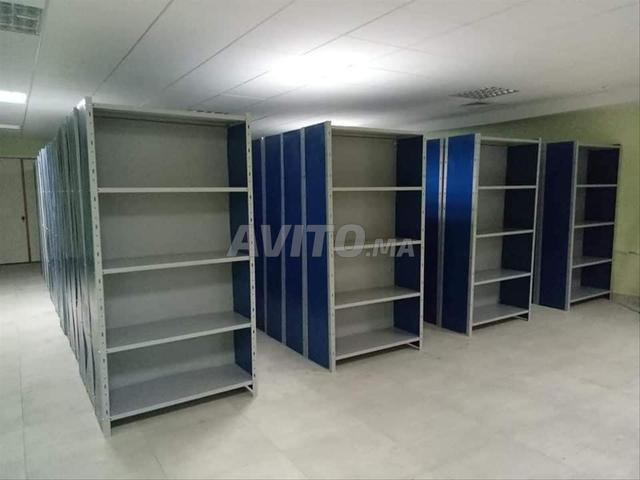 rayonnage léger métallique pour stockage 